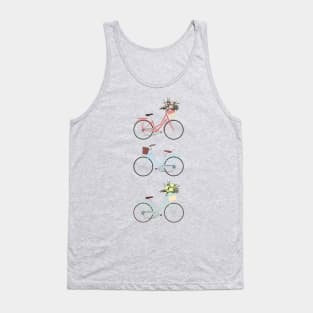 Pastel Bicycles Tank Top